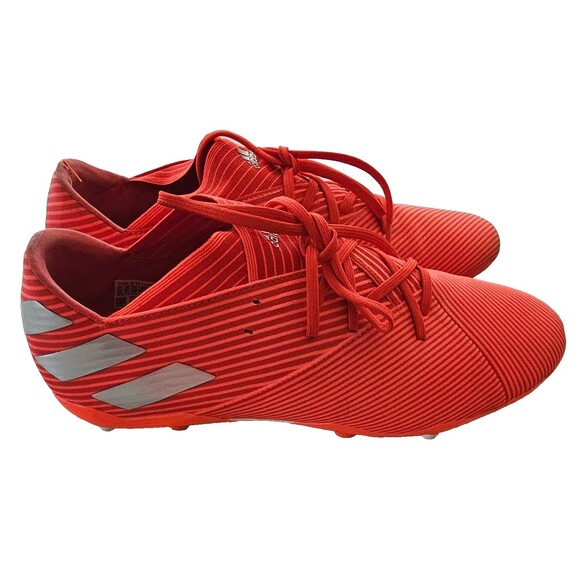 Adidas Nemeziz 19.2 Men’s Soccer Cleats Red Size 13 Firm Ground FG Shoes F34385 main image 4